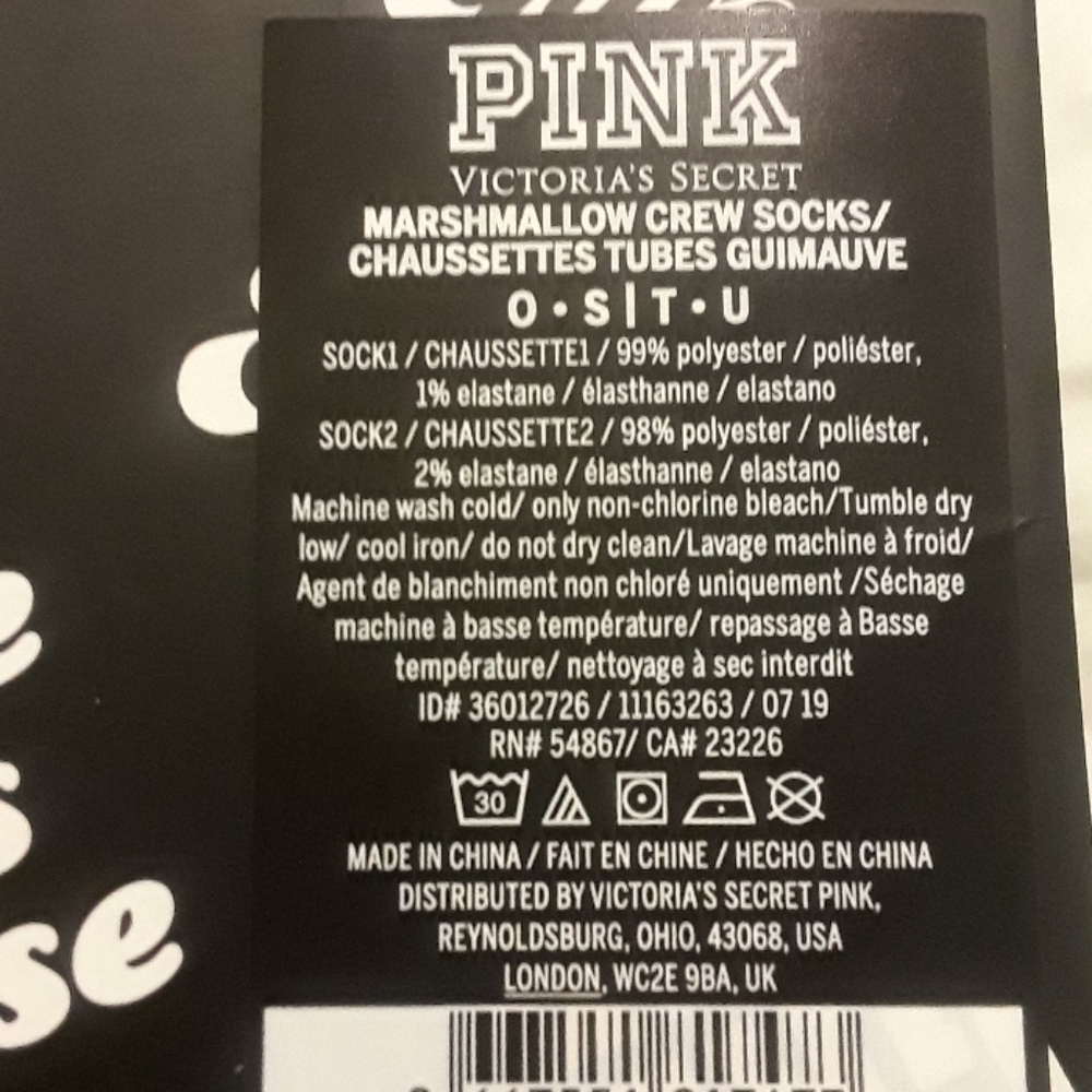 Pink Victoria secret sock gift set - Picture 5 of 6